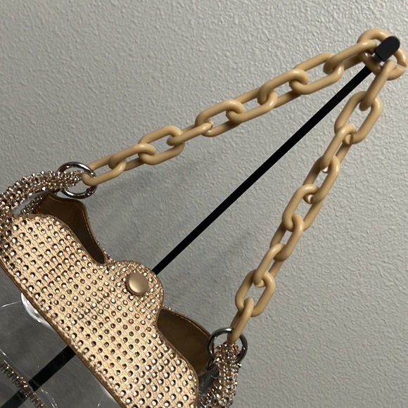 NWT Clear Bling Bling Concert/Event Bag - Picture 3 of 5